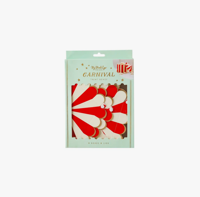 Carnival Tent Favor/Treat Boxes