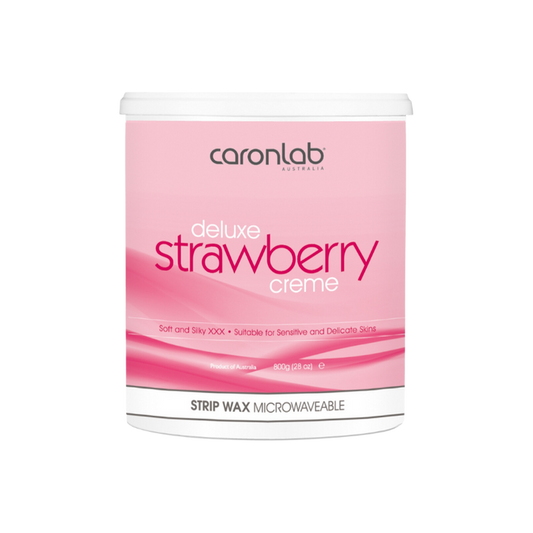 Caronlab - Strawberry Creme Strip Wax 800g (Microwaveable)