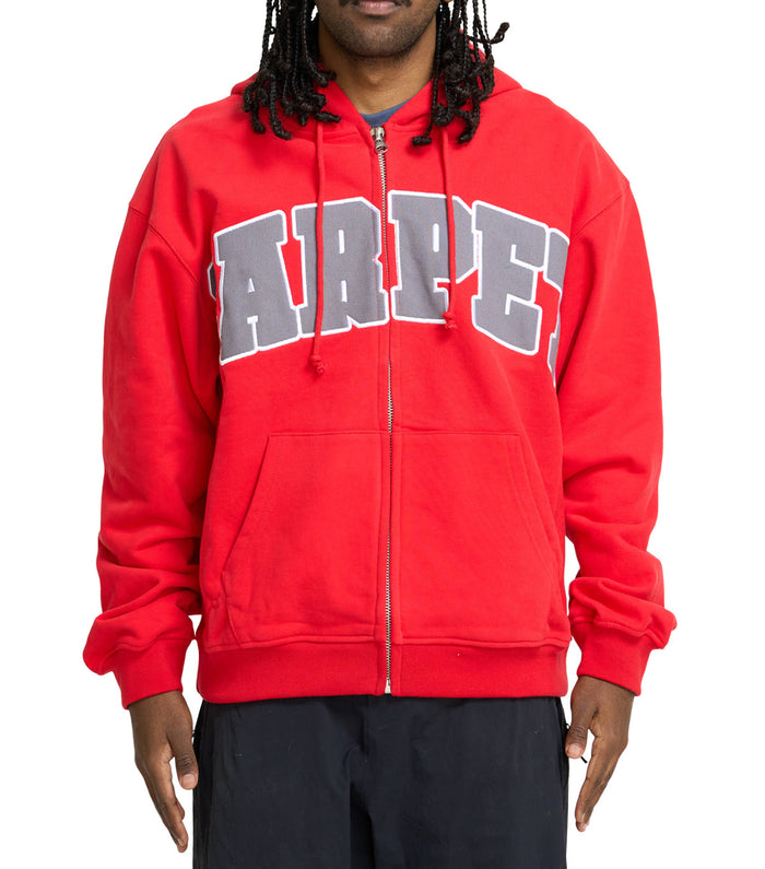 Carpet Company Varsity Hoodie Red