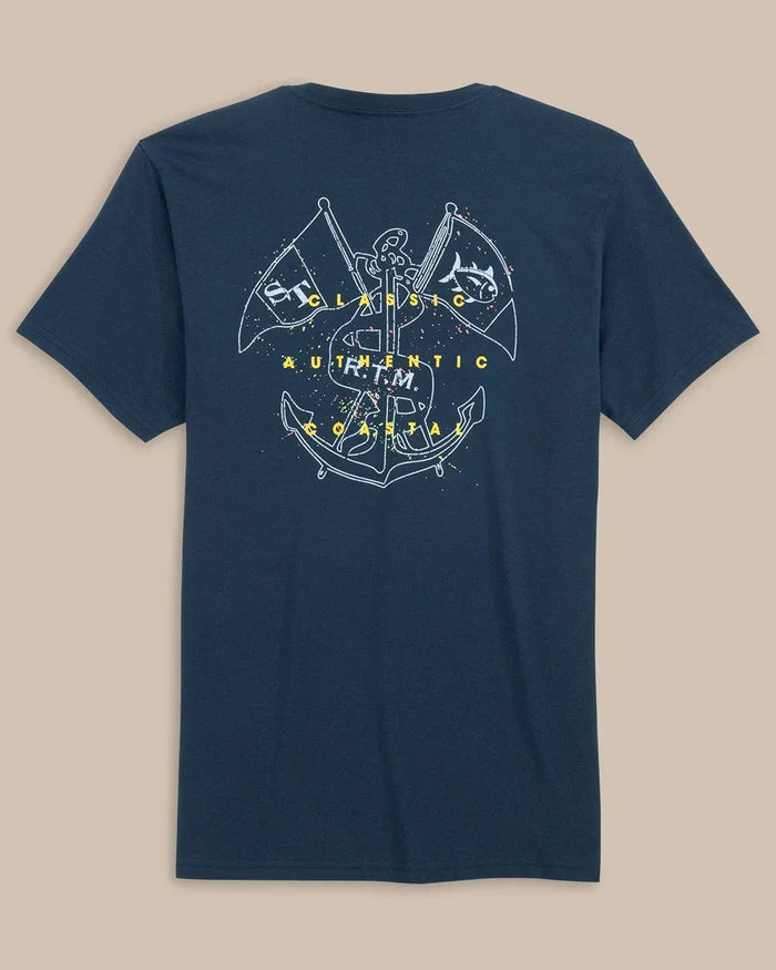 Classic Anchor Tee (Navy)