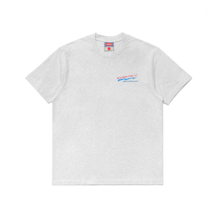 Club Building T-Shirt (Heather Grey)
