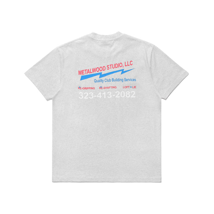 Club Building T-Shirt (Heather Grey)