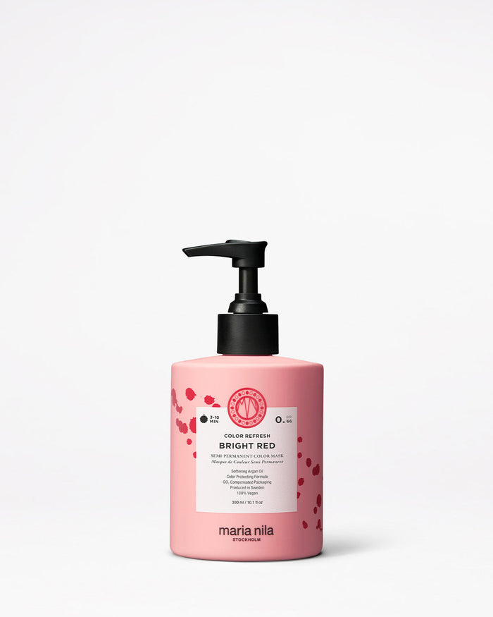 Color Refresh Bright Red - Maria Nila hair care at Solvi Salon, Boise, Idaho