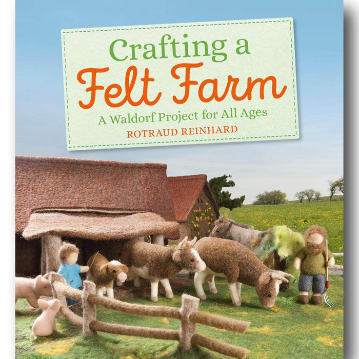 Crafting a Felt Farm: A Waldorf Project for All Ages - felt Book for open-ended play - Title: Default Title
