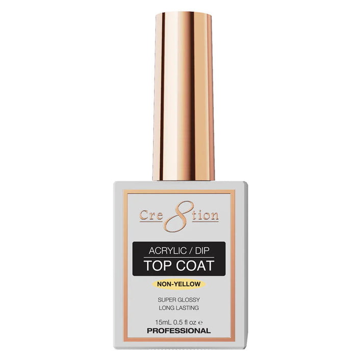 Cre8tion Acrylic/ Dip No Wipe LED/UV Top Coat 0.5oz