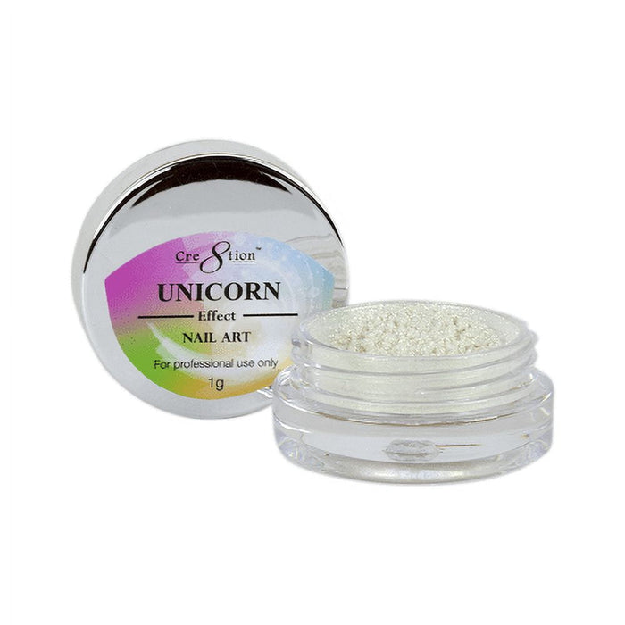 Cre8tion Nail Art Effect Powder 1g Jar - Unicorn # 01