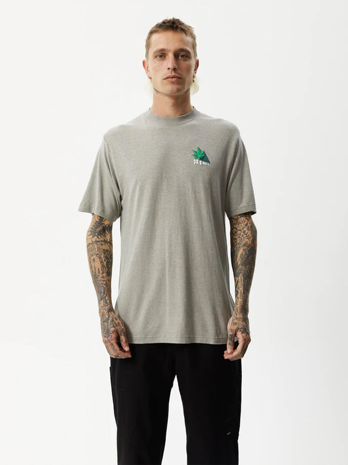 Crops - Hemp Retro Logo T-Shirt | Olive-Image 1
