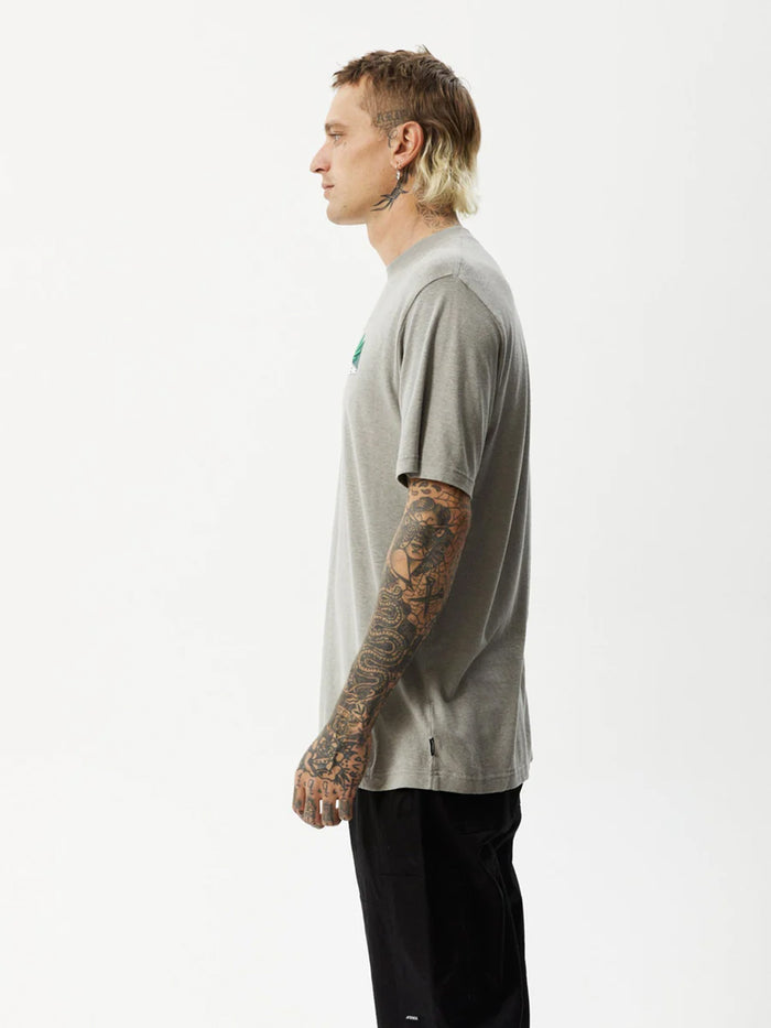 Crops - Hemp Retro Logo T-Shirt | Olive-Image 2