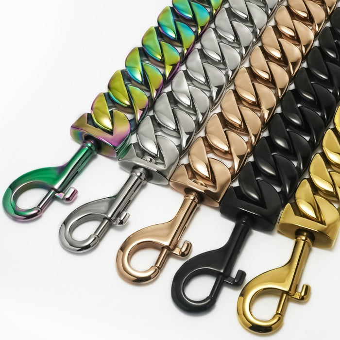 Cuban Link Chain Dogs Leash