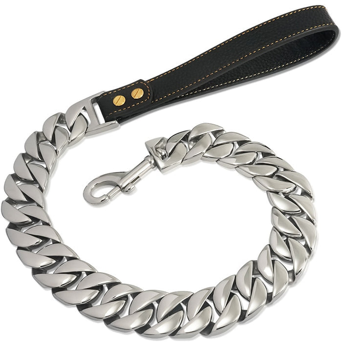 Cuban Link Chain Dogs Leash