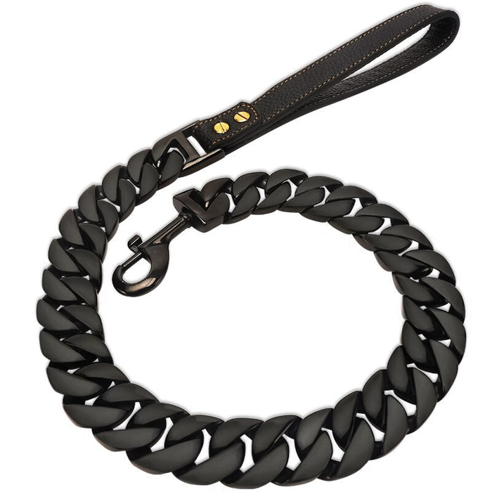 Cuban Link Chain Dogs Leash