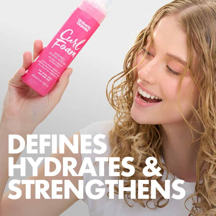 Curl Foam Anti-Frizz Styling Mousse 200ml