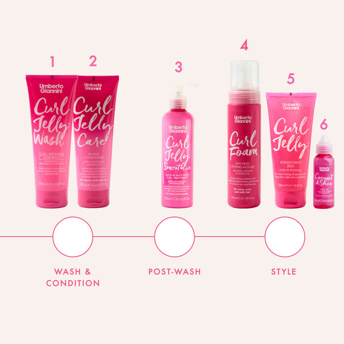 Curl Foam Anti-Frizz Styling Mousse 200ml