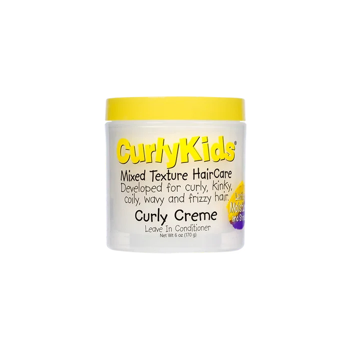 CURLY KIDS Mixed Texture HairCare Curly Creme leave -in   6 oz (170 g)