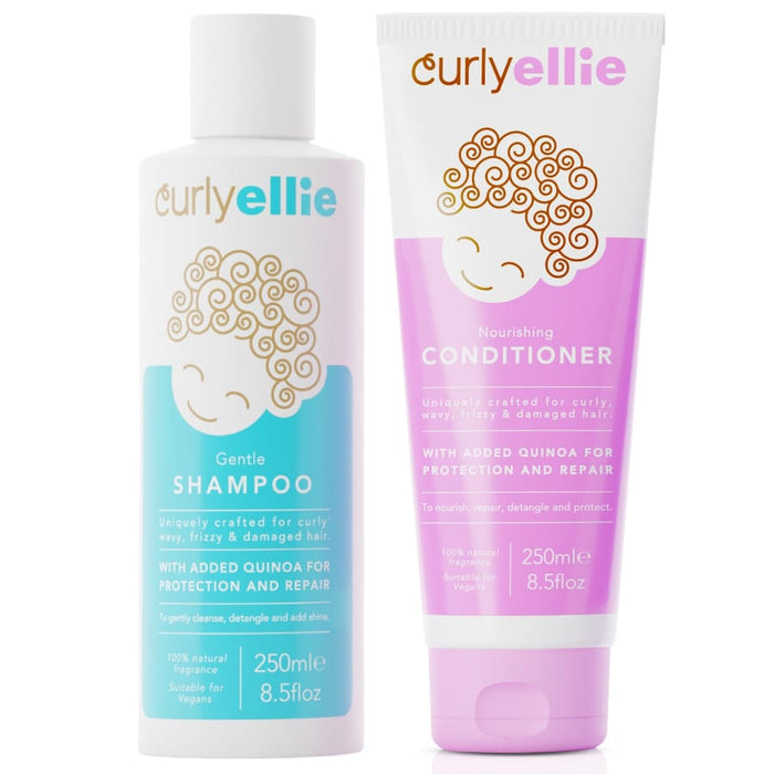 CurlyEllie Shampoo & Conditioner Duo (for Sensitive Hair)
