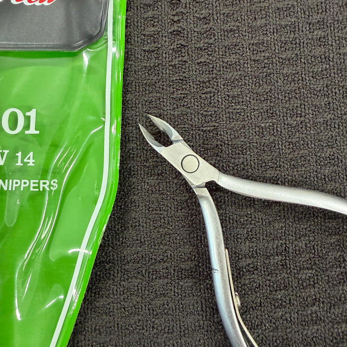 Cuticle Nippers - Stainless Steel - D01 Square Head - Jaw 16 or Jaw 14
