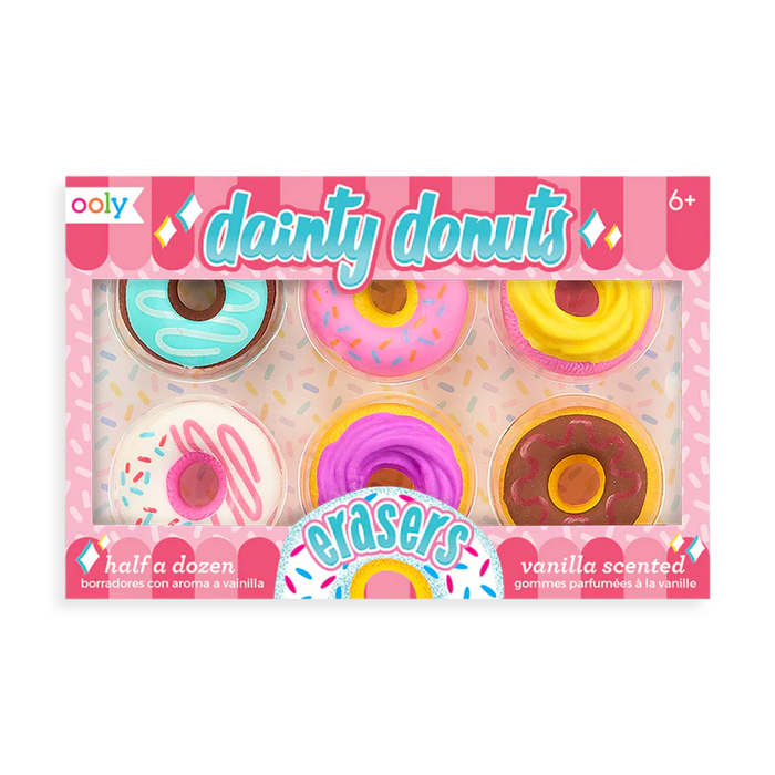 Dainty Donuts Scented Erasers