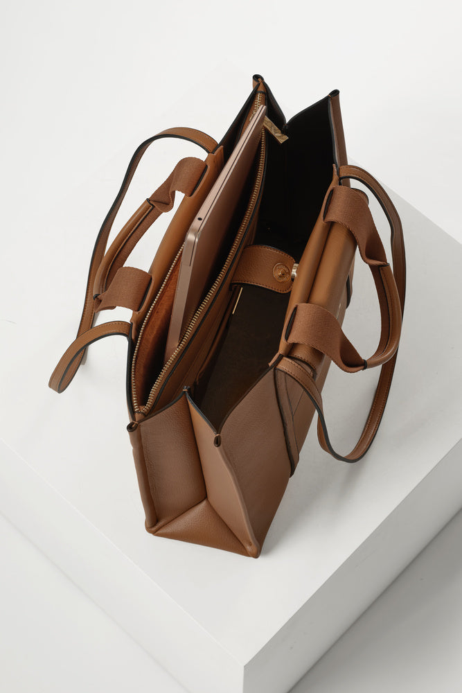 Darcy Tan Laptop Tote