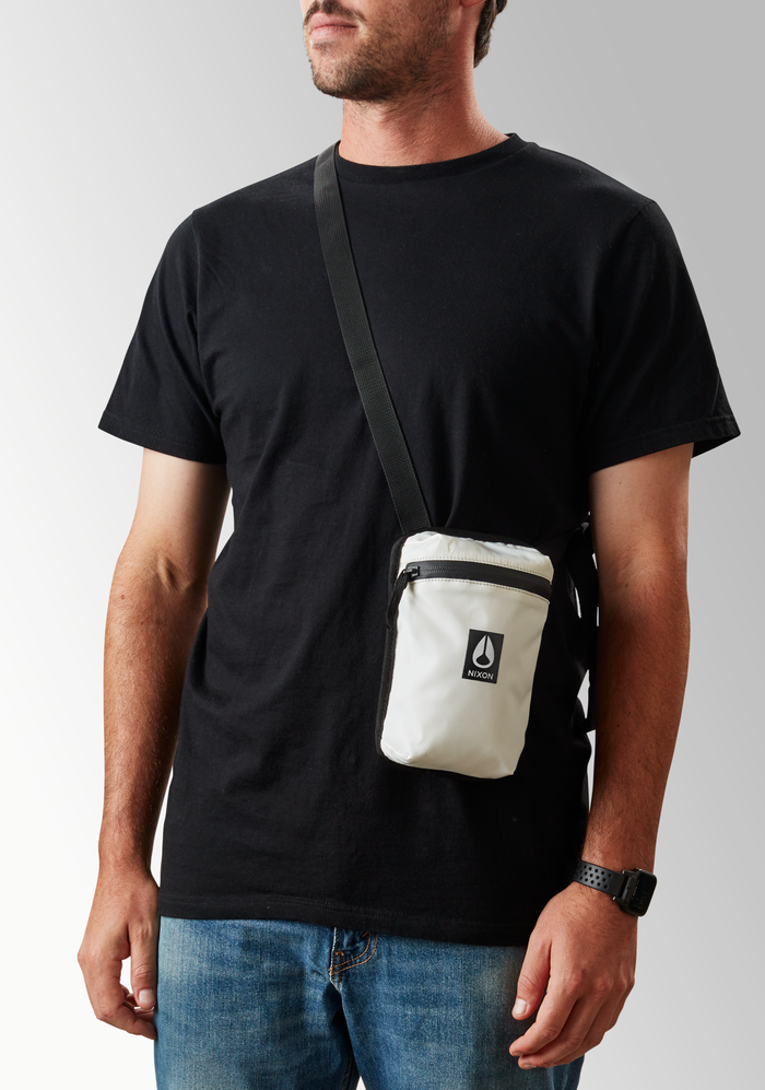 Day Trippin" Stash Bag - White