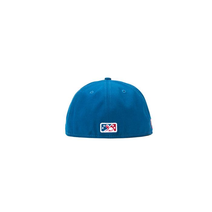 Dayton Dragons Fitted Cap (Seashore Blue/ Radiant Red)