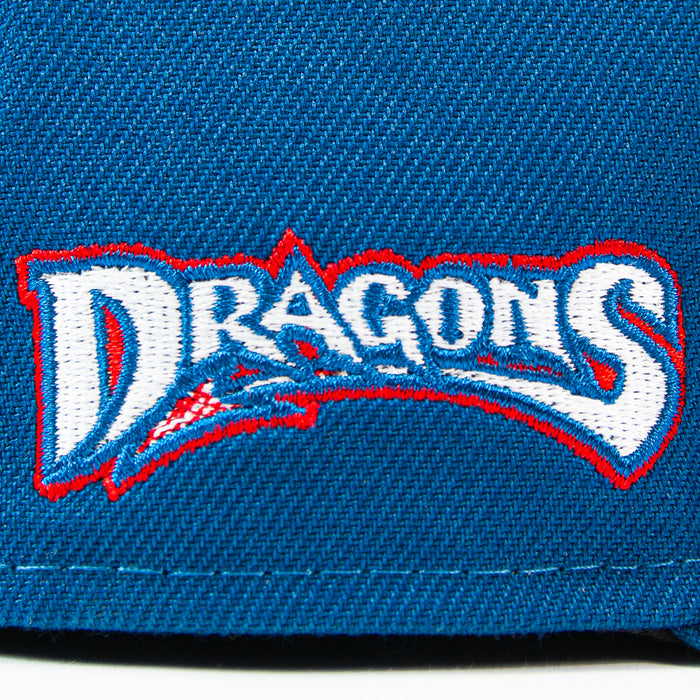 Dayton Dragons Fitted Cap (Seashore Blue/ Radiant Red)