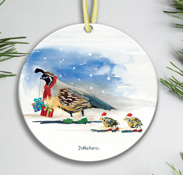 Diana Madaras Ornament - To Grandmother's House We Go