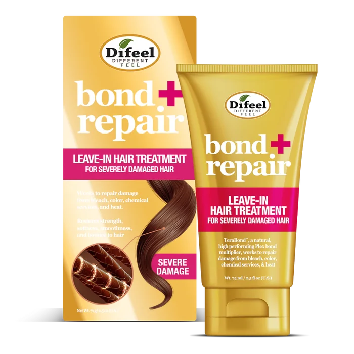 Difeel Bond+Repair Leave-In Hair Treatment 2.5 oz