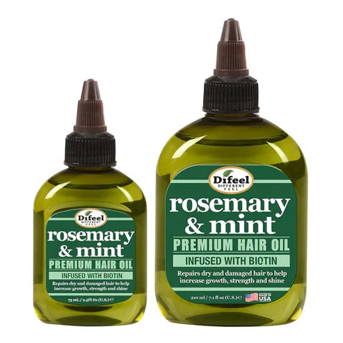 Difeel Sunflower Rosemary Mint Premium Hair Oil 2.5oz