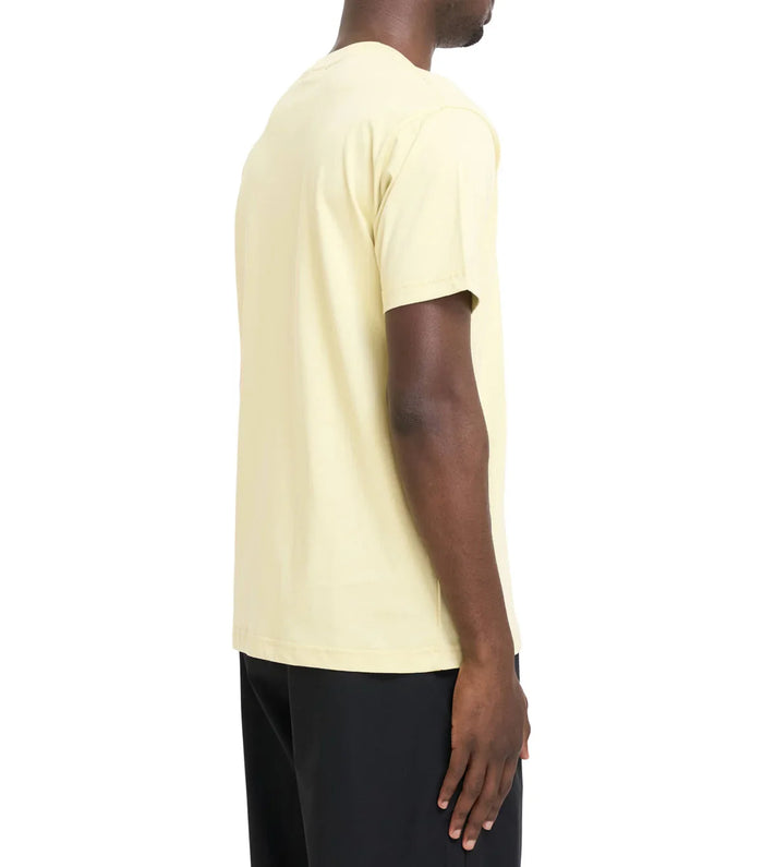 Dime Cursive Small Logo T-Shirt Cream