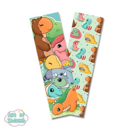 dino plush buddies bookmark