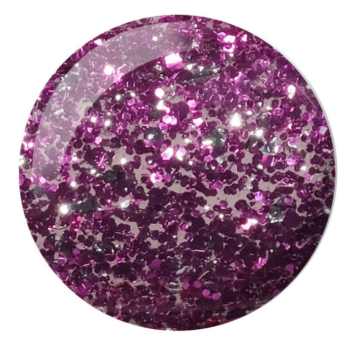 DND Polish Duo Super Glitter - Magenta Aura 920