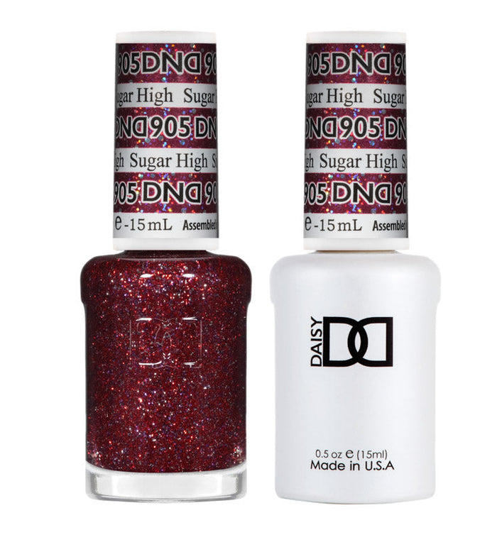DND Polish Duo Super Glitter - Sugar High 905