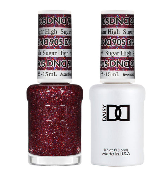 DND Polish Duo Super Glitter - Sugar High 905