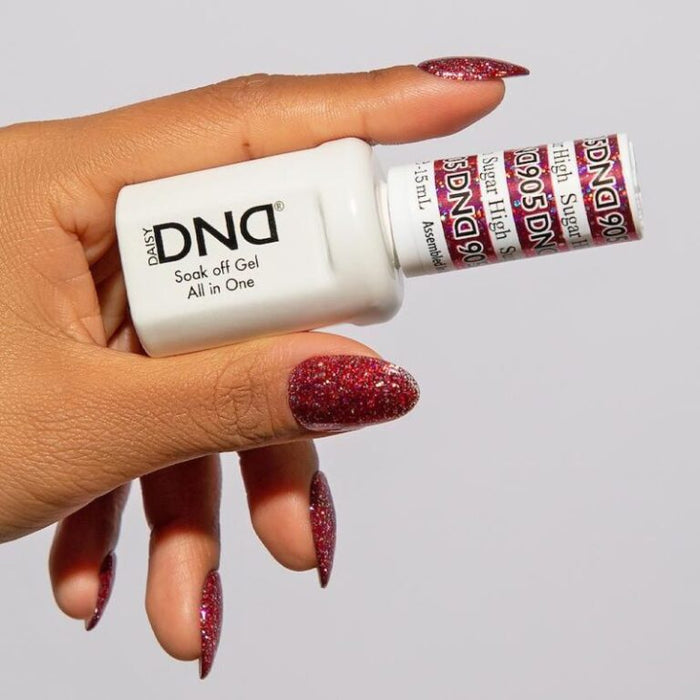 DND Polish Duo Super Glitter - Sugar High 905