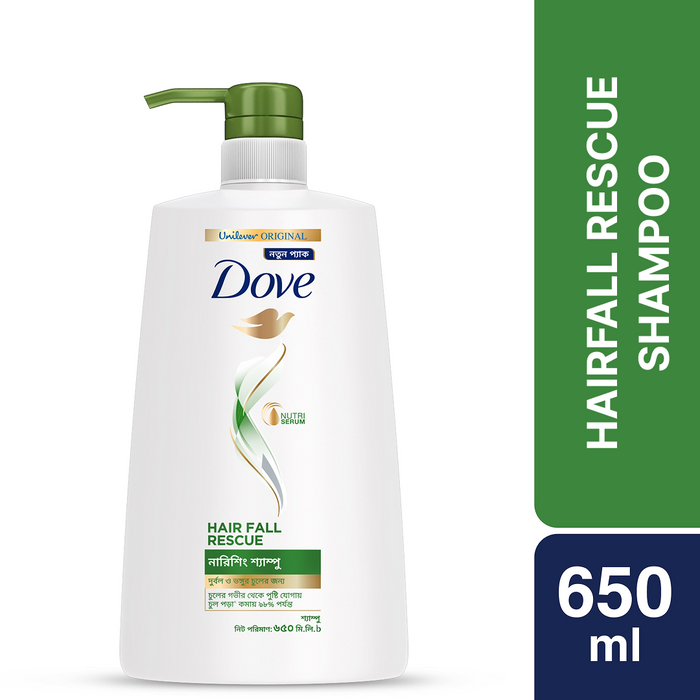 Dove Shampoo Hairfall Rescue 650ml