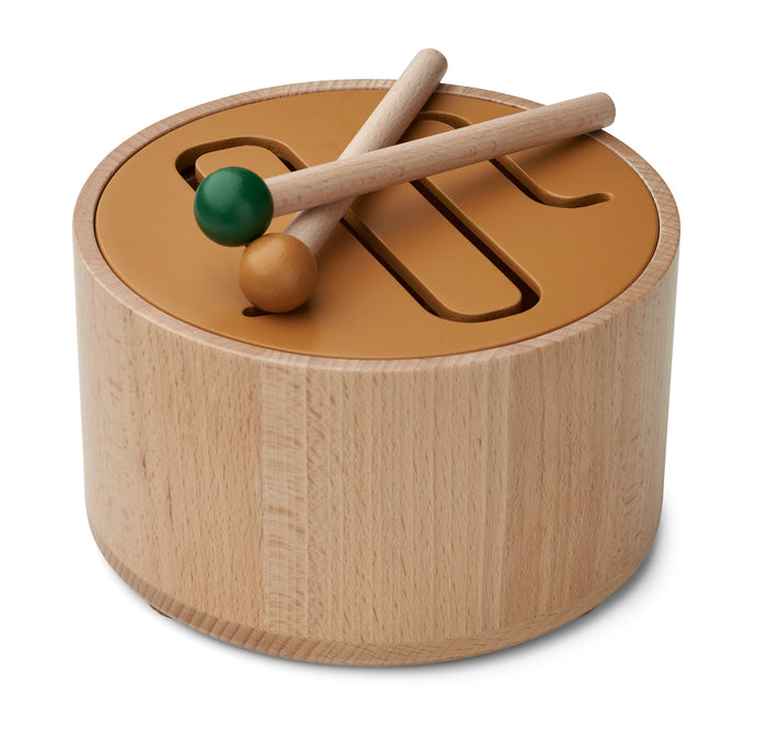 Wooden Drum - Pete - Eden / Golden Caramel Mix