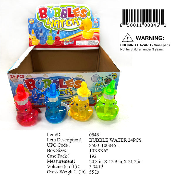 DUCK WHISTLE BUBBLE NK 24/DBX