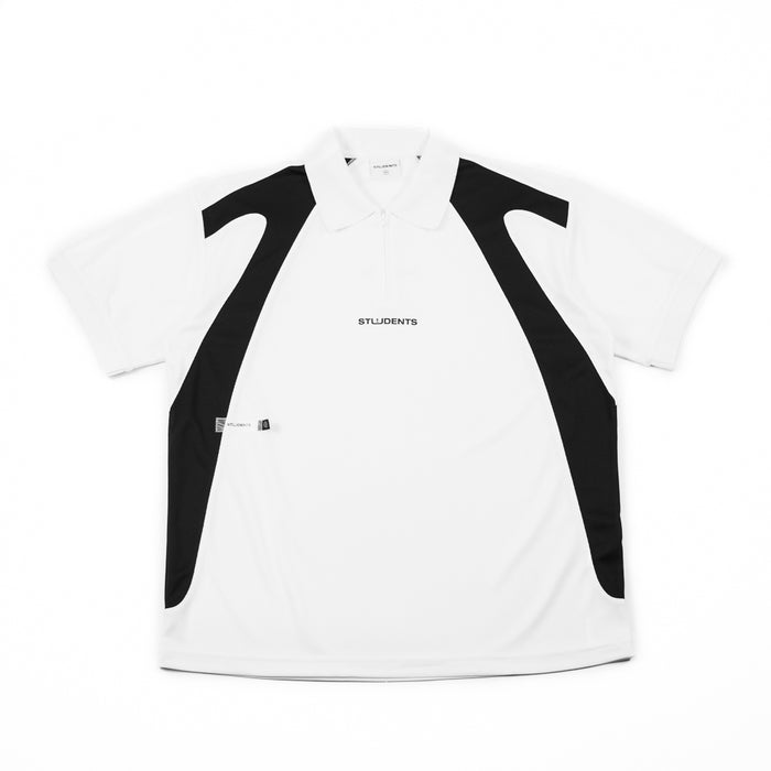 Earls S/S Mesh Jersey Polo (White)