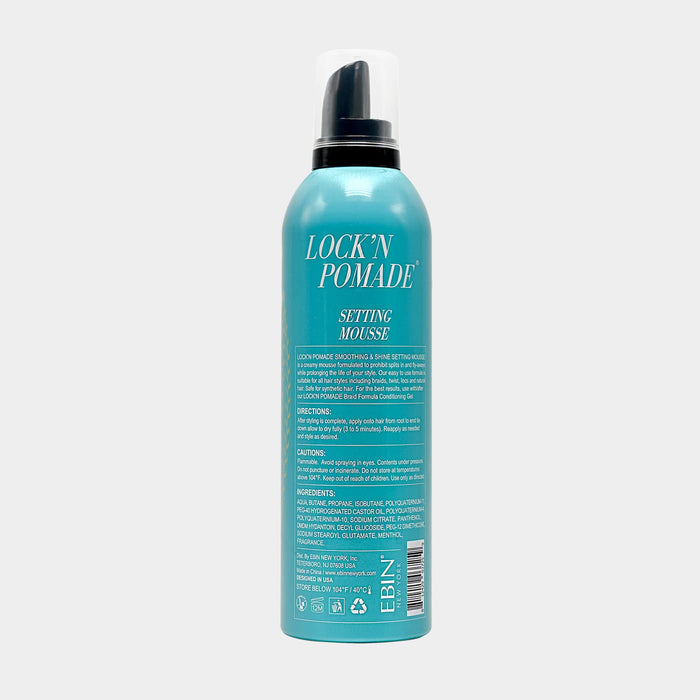 EBIN Braid Formula Lock'n Pomade Setting Mousse (12.49oz)