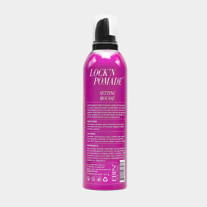 EBIN Braid Formula Lock'n Pomade Setting Mousse (12.49oz)
