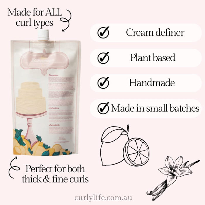 Ecoslay Lemon Buttercream Styling Cream (8oz/227ml)
