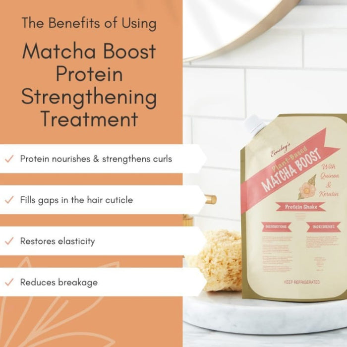 Ecoslay Matcha Boost Protein Strengthening Treatment (8oz/227ml)