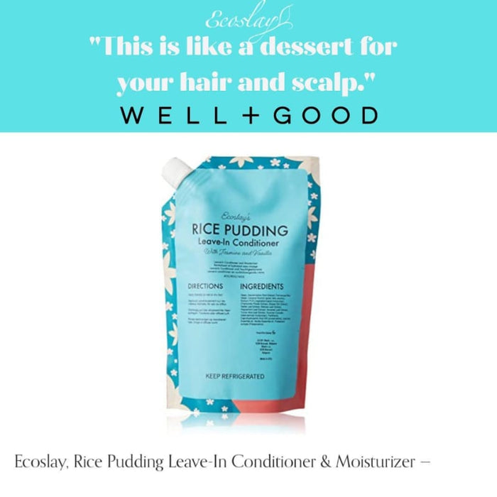 Ecoslay Rice Pudding Leave-In Conditioner & Moisturizer (8oz/227ml)