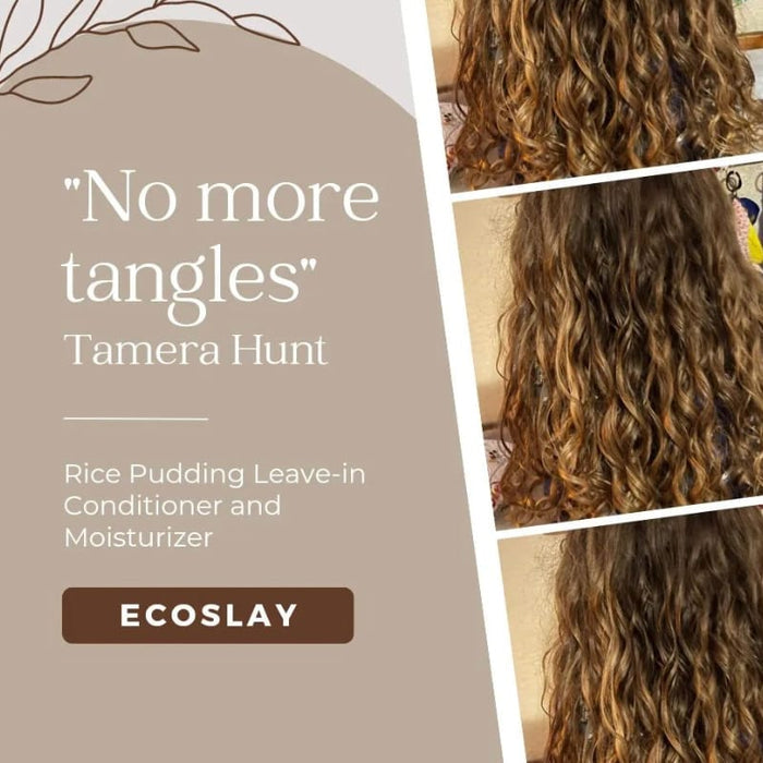 Ecoslay Rice Pudding Leave-In Conditioner & Moisturizer (8oz/227ml)