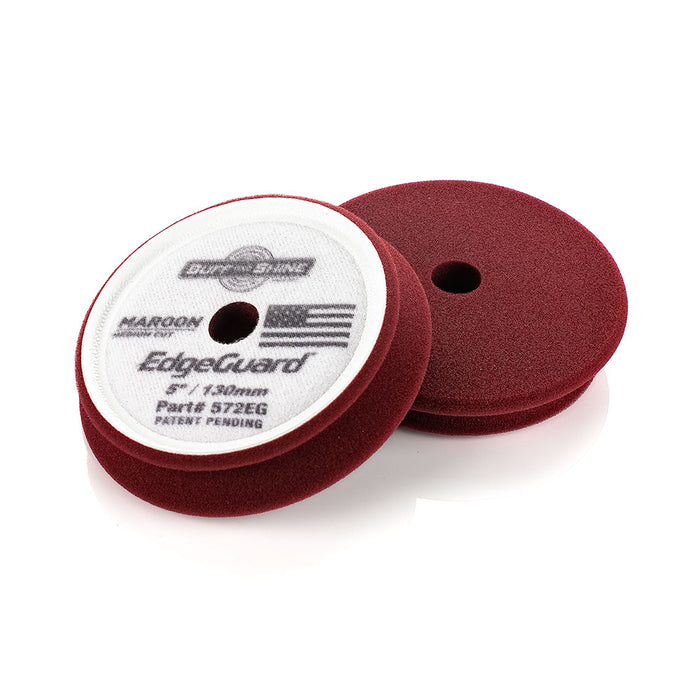 5 Inch / Pack of 2 / Maroon - Medium Cut