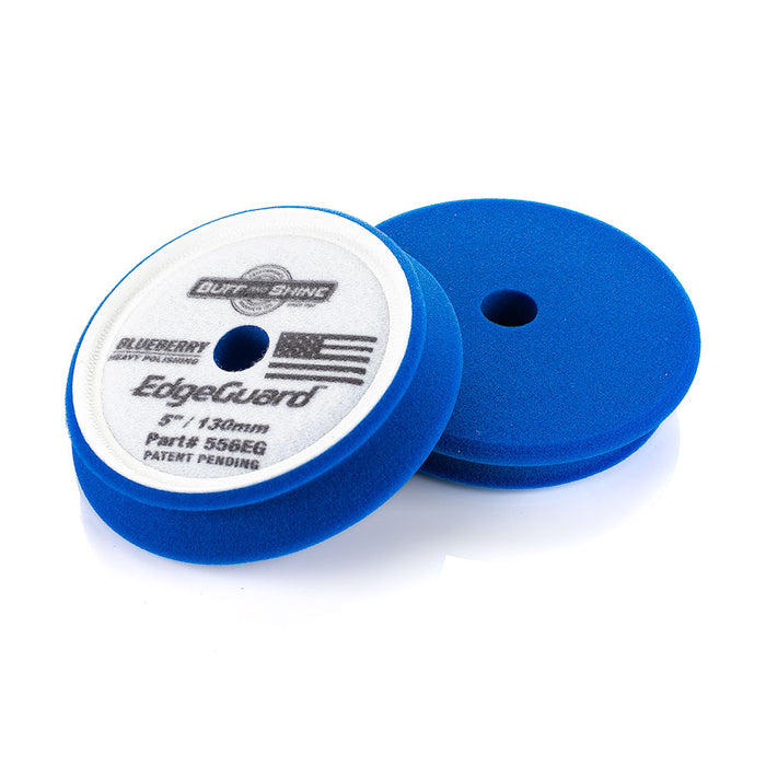 5 Inch / Pack of 2 / Blueberry - Heavy Polish