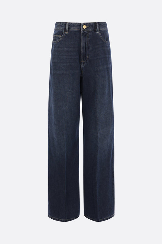 Elia wide-leg jeans in denim