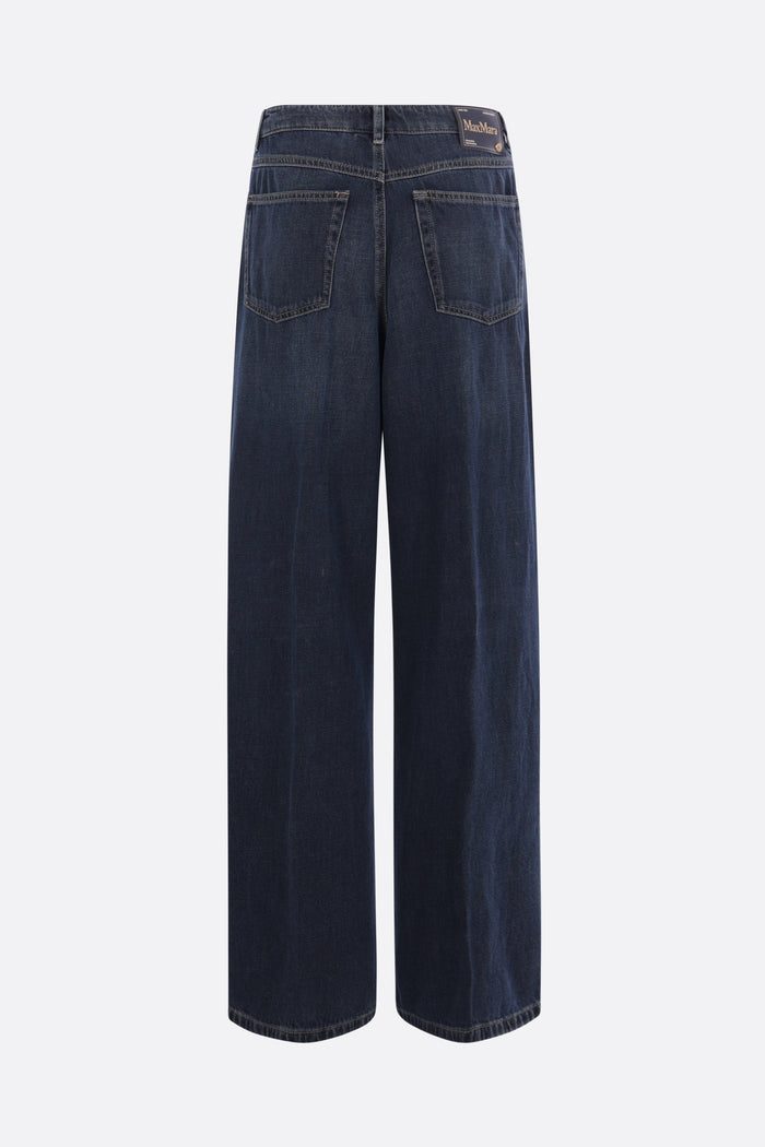 Elia wide-leg jeans in denim