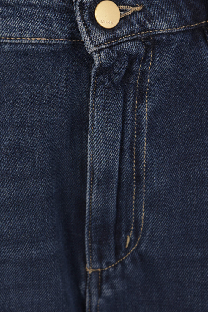 Elia wide-leg jeans in denim