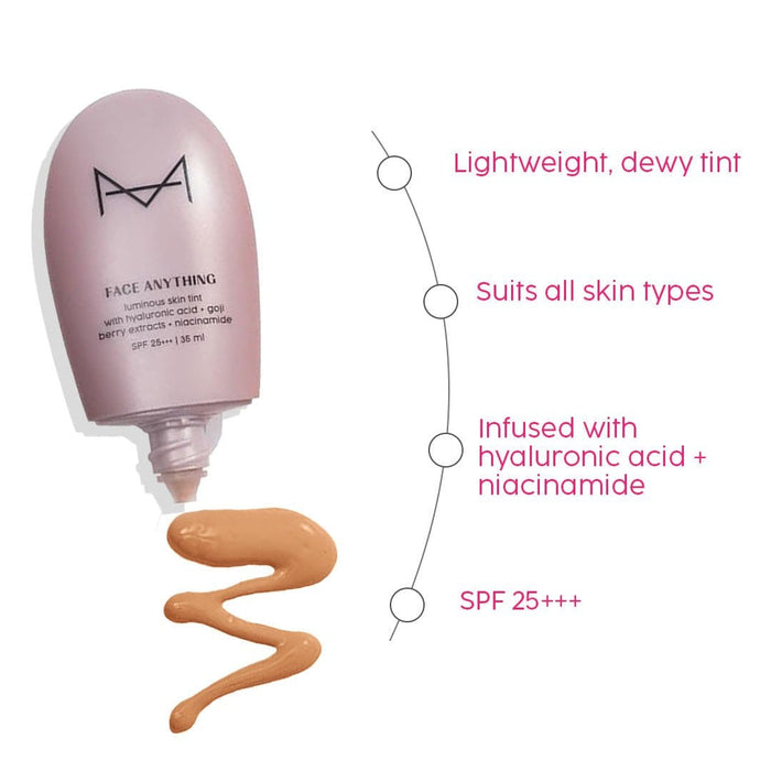 Face Anything Luminous Skin Tint For Glass Skin: Deep Skin Tone (D - 15) - House Of Makeup